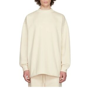 FOG ESSENTIALS Offwhite Relaxed Sweatshirt NWT